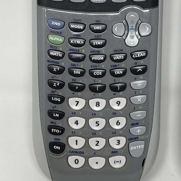 Texas Instruments TI-84 Plus Graphing Calculator Silver Edition Nerdcore College - Picture 4 of 9
